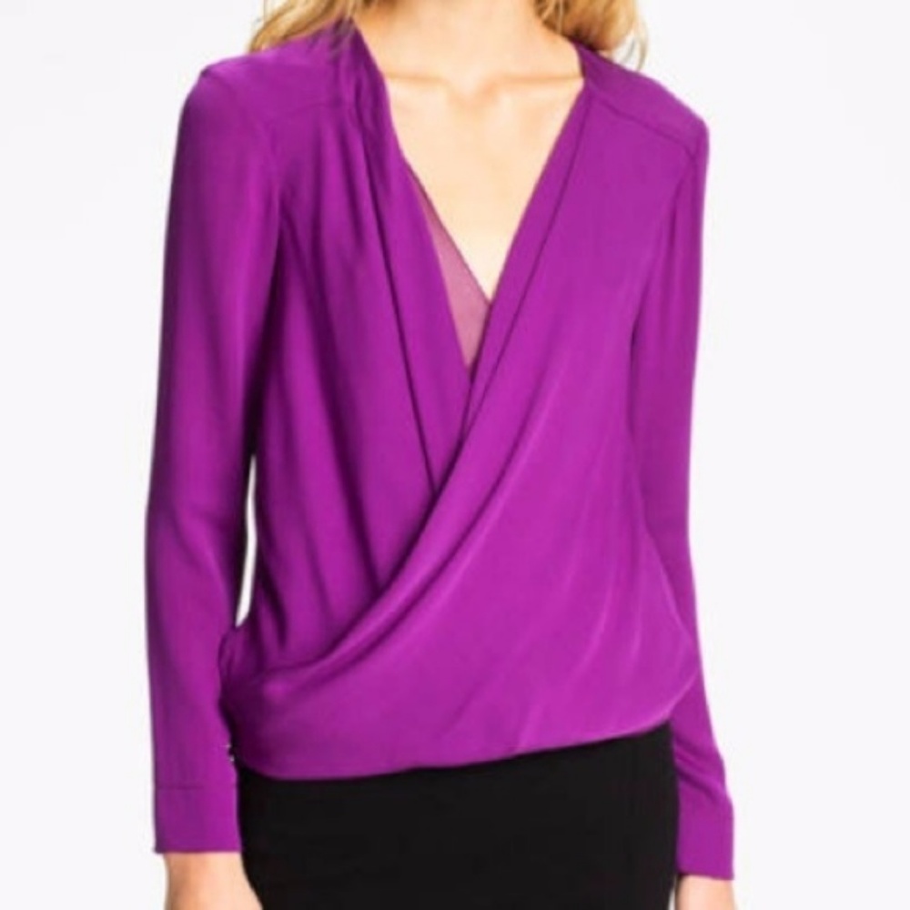 Diane von Furstenberg New Issie Silk Blouse